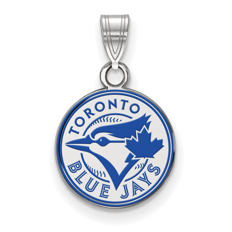  SS MLB Toronto Blue Jays Small Enameled Disc Pendant