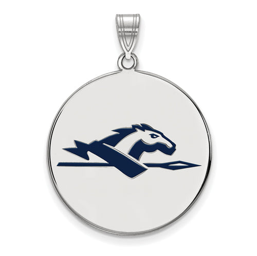 SS Longwood University XL Enamel Disc Pendant