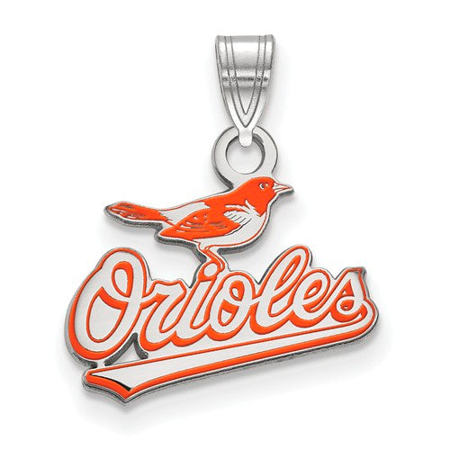SS  Baltimore Orioles Small Enamel Pendant