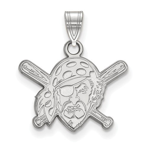 SS MLB  Pittsburgh Pirates Small Pirate Logo Pendant