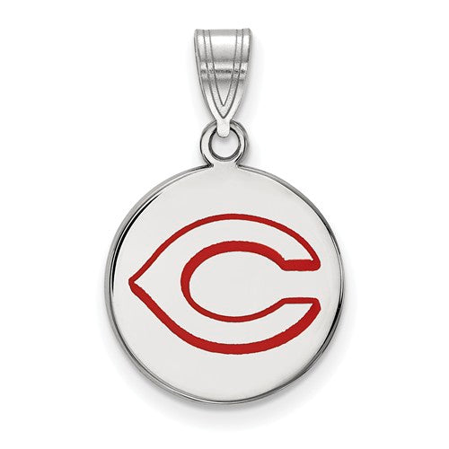 SS MLB  Cincinnati Reds Med Enl Disc C Pendant