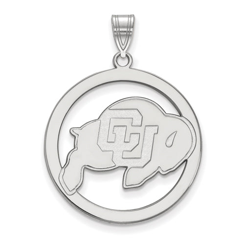SS University of Colorado XL Pendant in Circle
