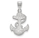 SS Navy Anchor Large Pendant