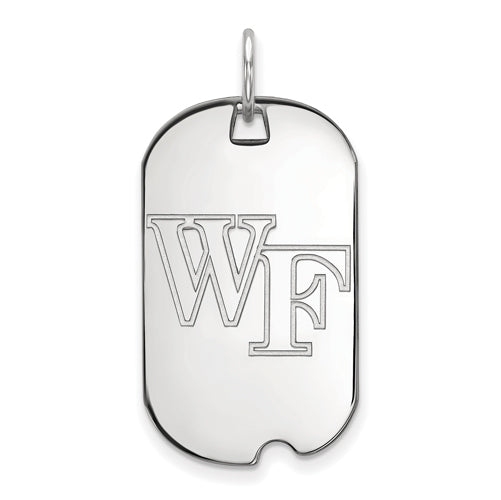 SS Wake Forest University Small WF Dog Tag