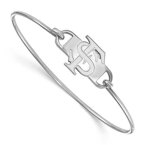 SS Florida State University Small Ctr Wire Bangle