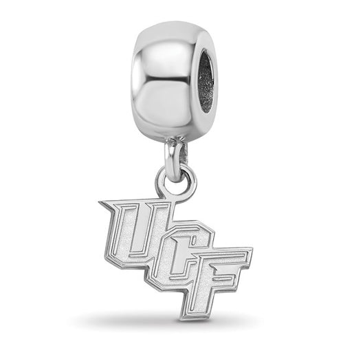 Silver University of Central Florida U-C-F XS Dangle Bead Charm