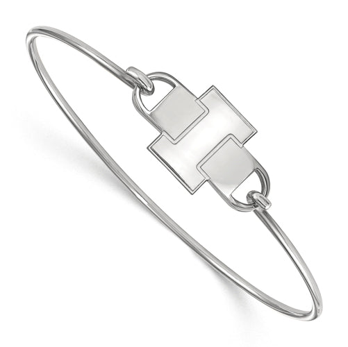 SS University of Illinois Small Center Wire Bangle