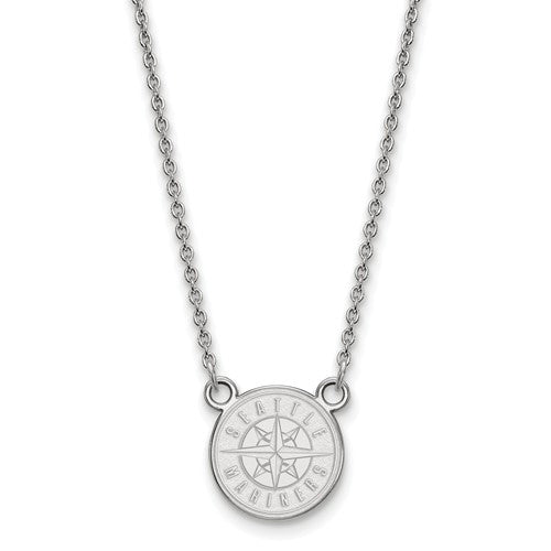 SS  Seattle Mariners Small Pendant w/ Necklace