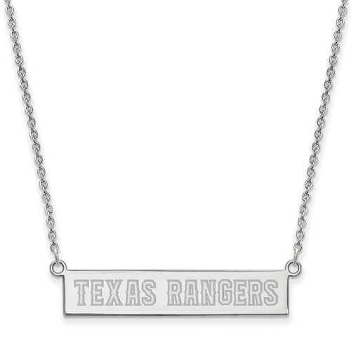 SS  Texas Rangers Small Bar Necklace