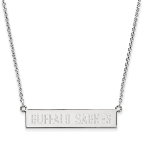SS Buffalo Sabres Small Bar Necklace
