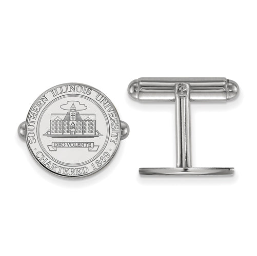 SS Southern Illinois U Crest Cuff Links