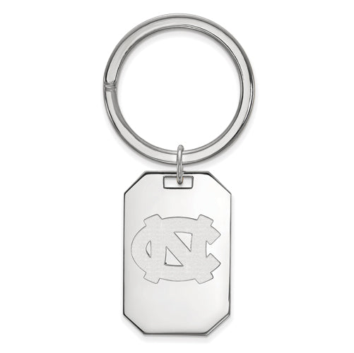 SS University of North Carolina NC Logo Key Chain