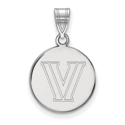 14kw Villanova University Medium Disc Pendant