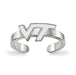 SS Virginia Tech VT Logo Toe Ring