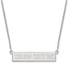 SS  Chicago White Sox Small Bar Necklace
