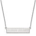 SS Colorado Avalanche Small Bar Necklace