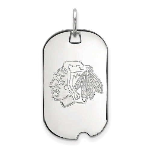 SS NHL Chicago Blackhawks Small Logo Dog Tag