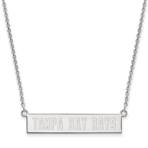 SS  Tampa Bay Rays Small Bar Necklace