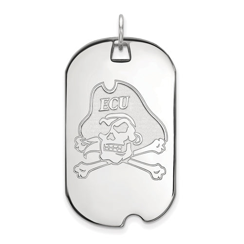SS East Carolina University Large Pirates Dog Tag