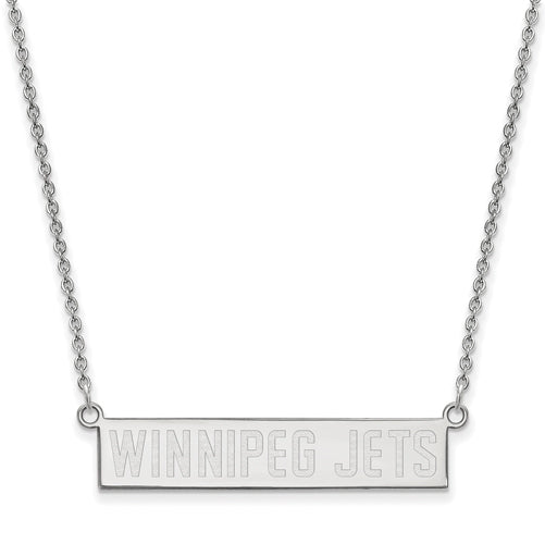 SS Winnipeg Jets Small Bar Necklace