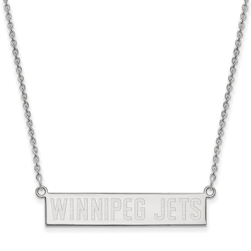 SS Winnipeg Jets Small Bar Necklace