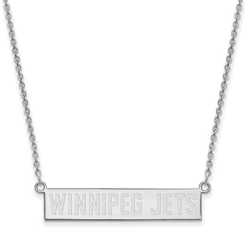 SS Winnipeg Jets Small Bar Necklace