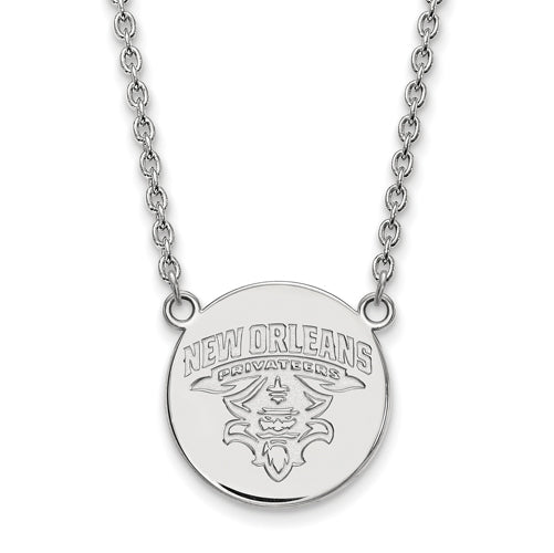 SS University of New Orleans Large Disc Necklace