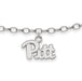 SS University of Pittsburgh Anklet