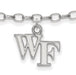 SS Wake Forest University WF Anklet