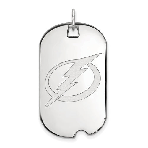 14kw NHL Tampa Bay Lightning Large Dog Tag