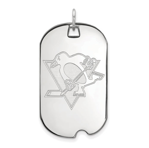 SS NHL Pittsburgh Penguins Large Dog Tag