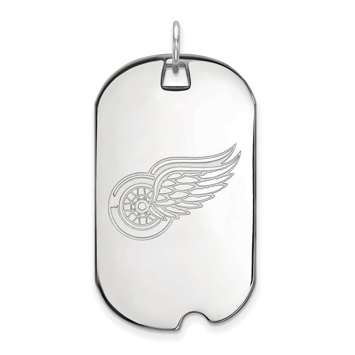14kw NHL Detroit Red Wings Large Dog Tag