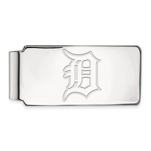 Detroit Tigers Money Clip Sterling Silver SS025TIG