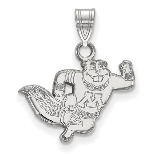 SS University of Minnesota Small Right Goldy Gopher Pendant