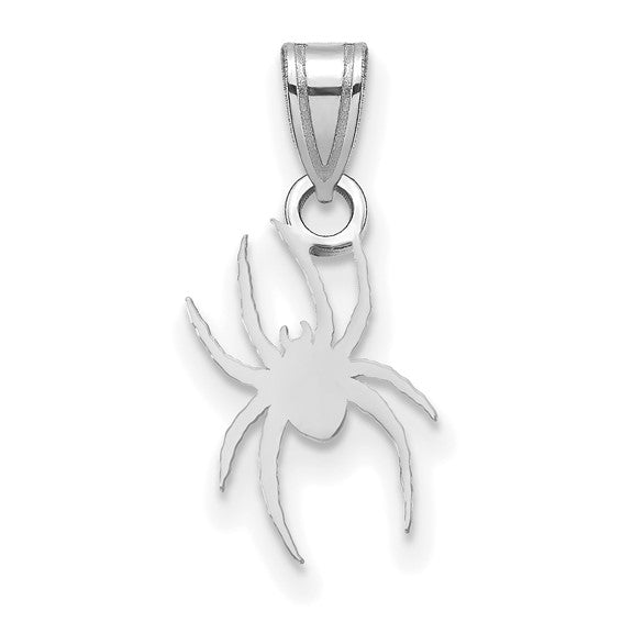 Sterling Silver University of Richmond Small Spider Pendant