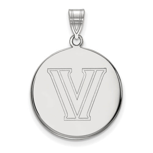 SS Villanova University Large Disc Pendant
