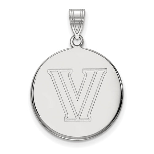 SS Villanova University Large Disc Pendant