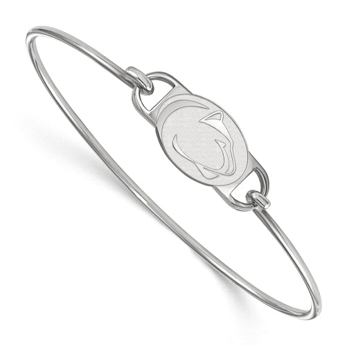 SS Penn State University Small Ctr Wire Bangle-7