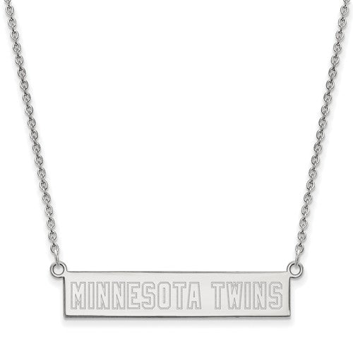 SS  Minnesota Twins Small Bar Necklace