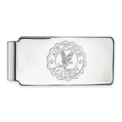 SS US Air Force Academy Crest Money Clip