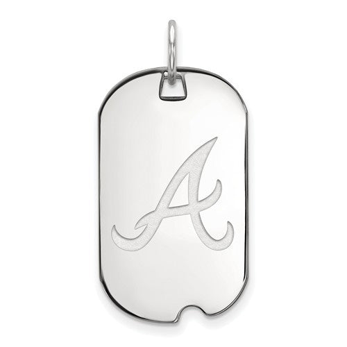 SS  Atlanta Braves Small Dog Tag