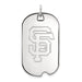 SS MLB  San Francisco Giants Large Dog Tag