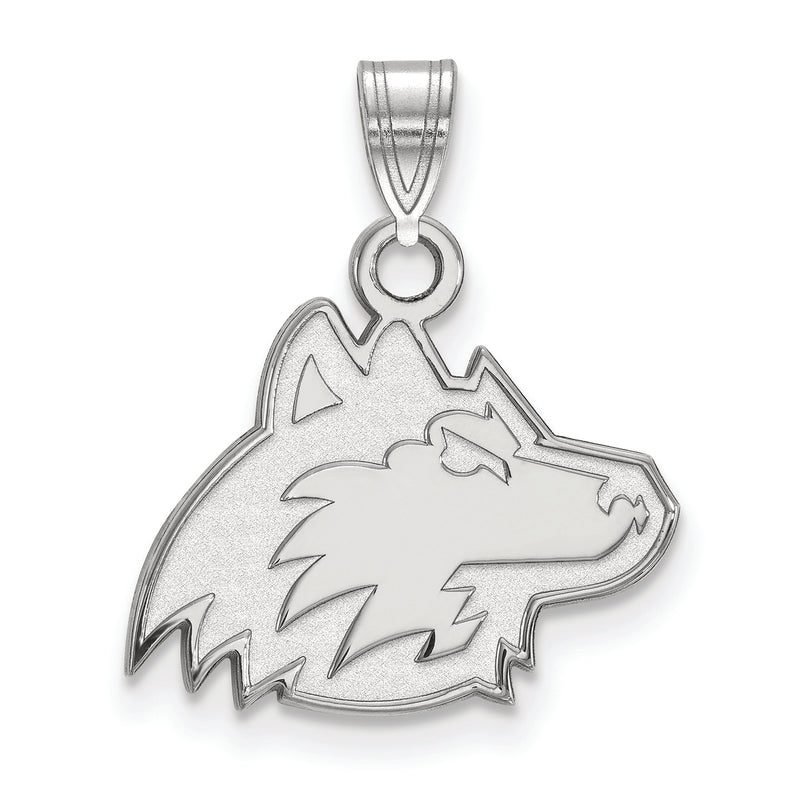 10kw Northern Illinois U Small Husky Face Pendant