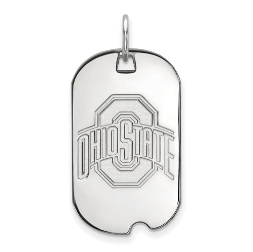 SS Ohio State U Small Buckeyes Logo Dog Tag