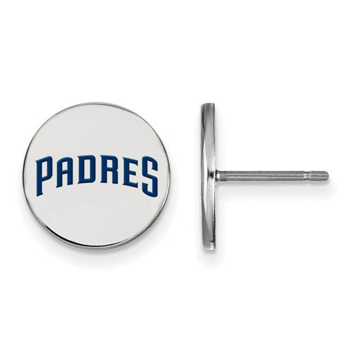 SS San Diego Padres Small Enamel Disc Earrings
