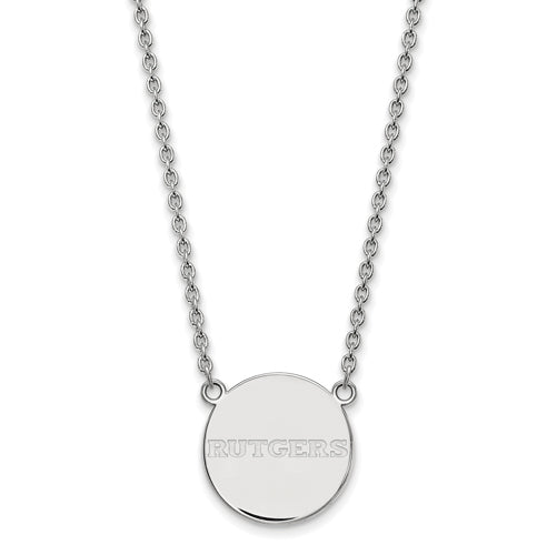 SS Rutgers Large Disc Necklace