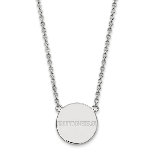 SS Rutgers Large Disc Necklace