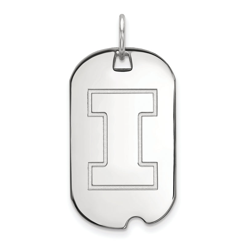 10kw University of Illinois Small Dog Tag