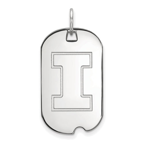 14kw University of Illinois Small Dog Tag