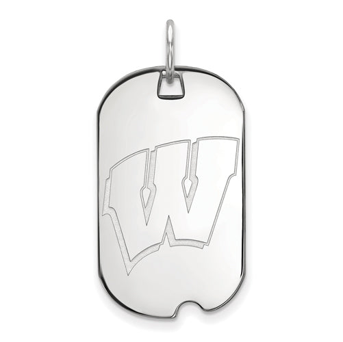 10kw University of Wisconsin Medium "WISCONSIN" Bucky Pendant